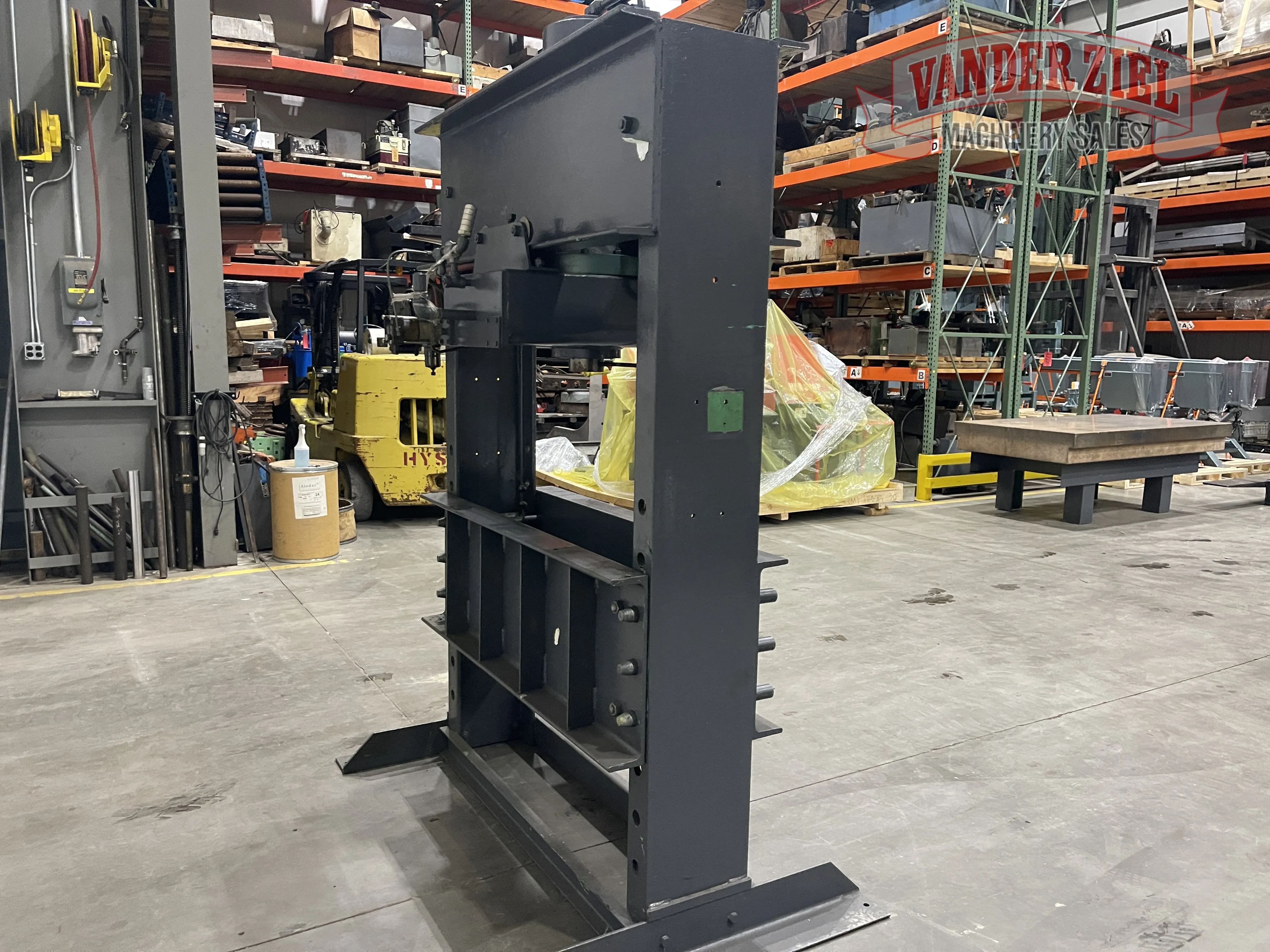 150 Ton, Dake, air hydraulic H-frame press - Image 4