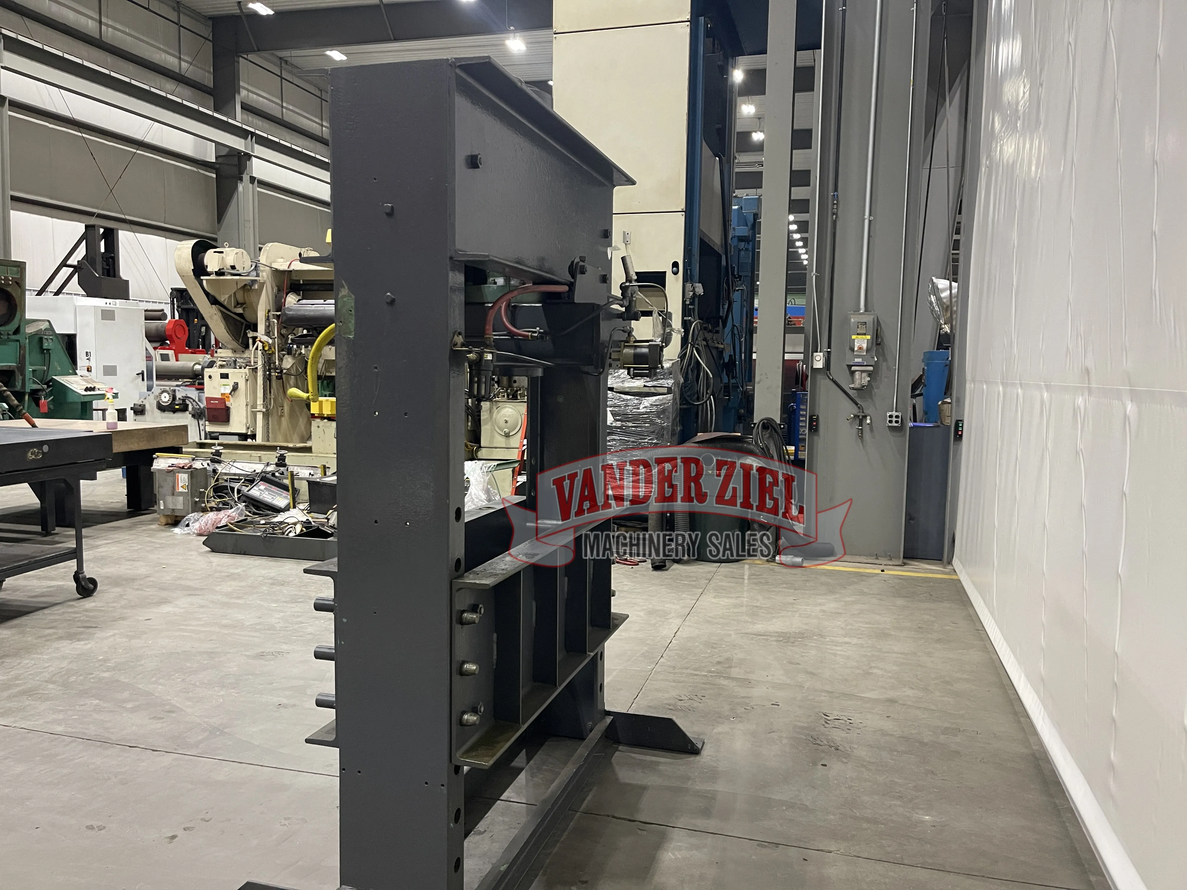 150 Ton, Dake, air hydraulic H-frame press - Image 5