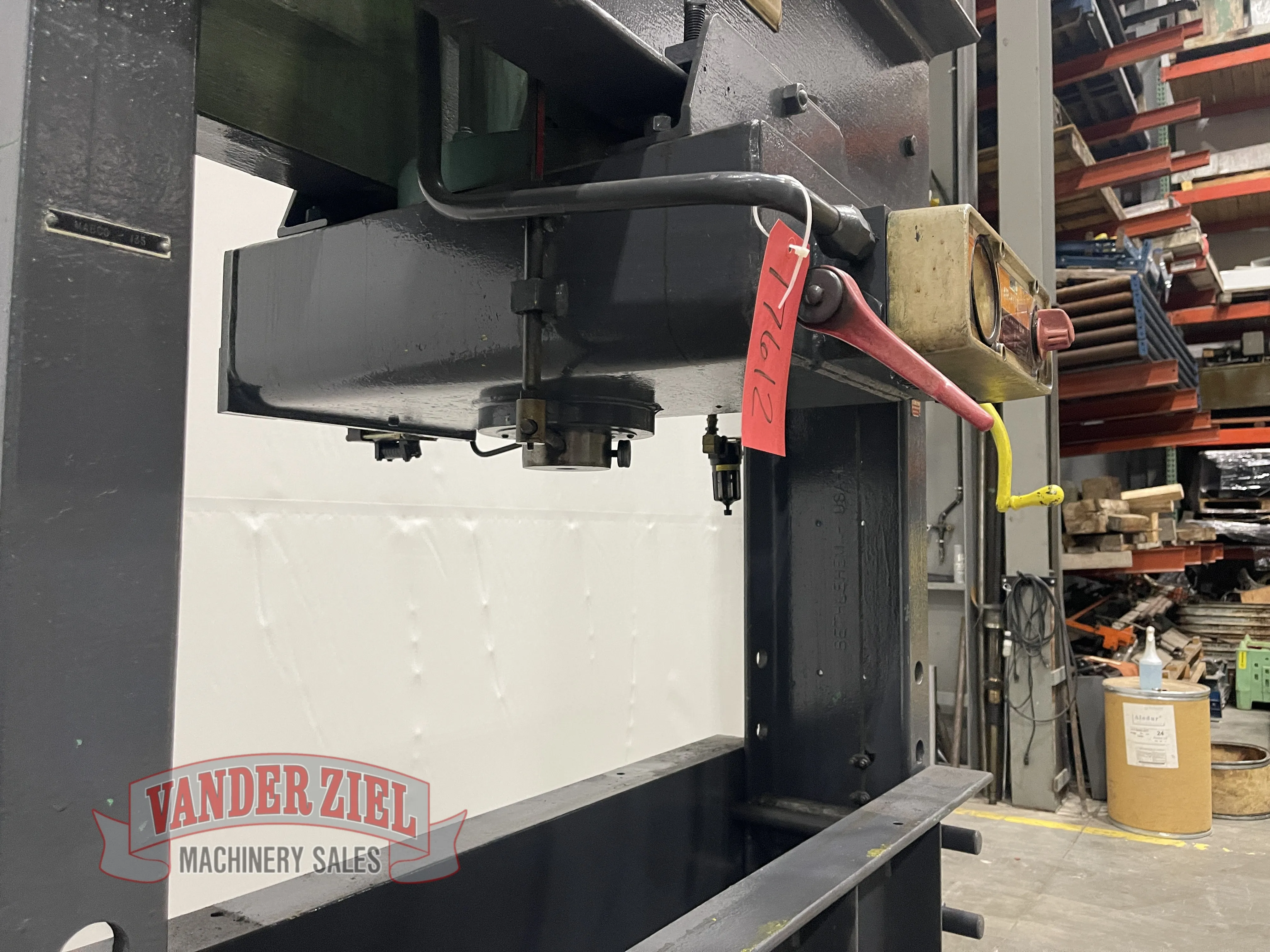150 Ton, Dake, air hydraulic H-frame press - Image 8