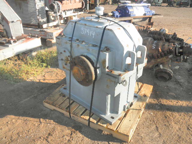 1870 HP @ 5000 RPM, Prager #HSG1600S, parallel shaft gearbox, 1800 RPM output, 2.78 ratio - Image 1