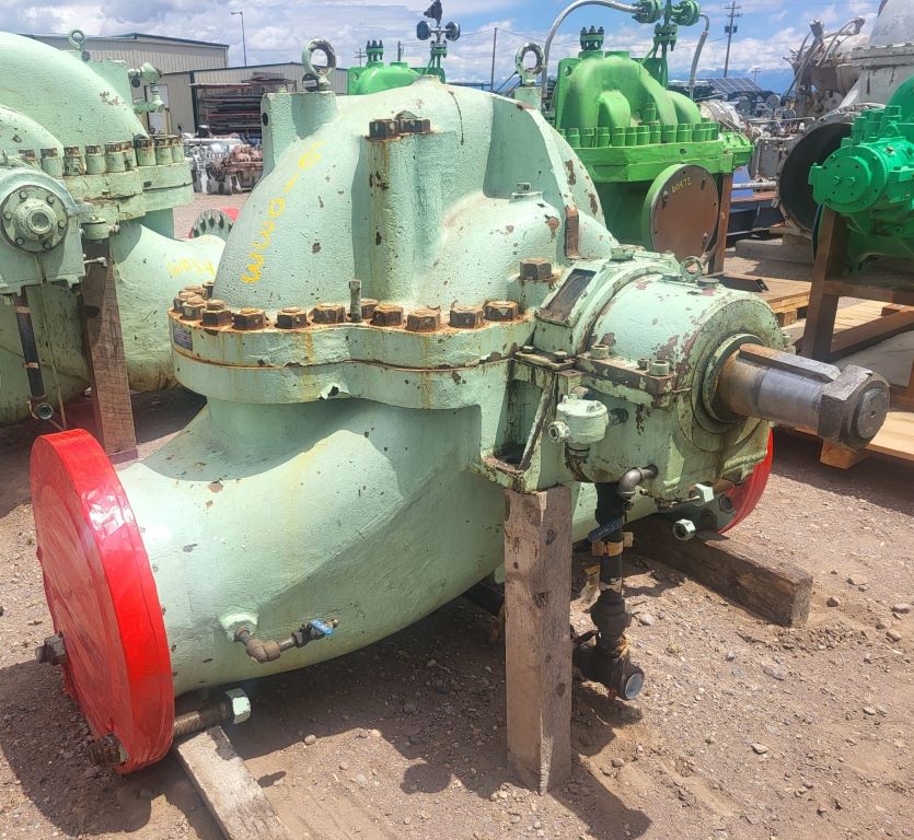 18075 GPM @ 266' TDH, Sulzer Bingham 16x18x23 HSB, API 610, BB1 pump, counter clock wise rotation - Image 4