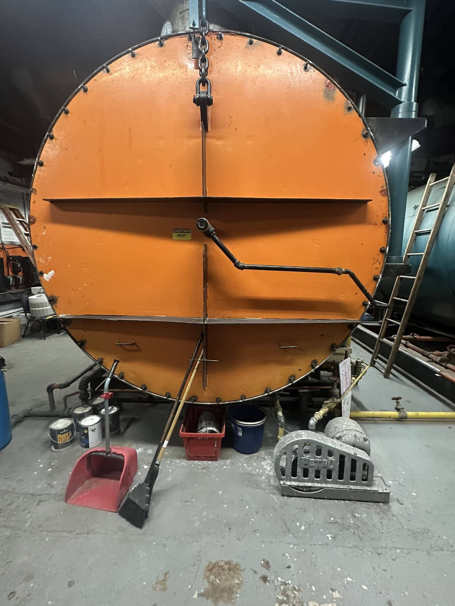 350 Hp Orr & Sembower #3HG, Natural Gas Boiler, 11.7million BTU/H, 15 psi, 1750 sq.ft. surface, 13825 - Image 4