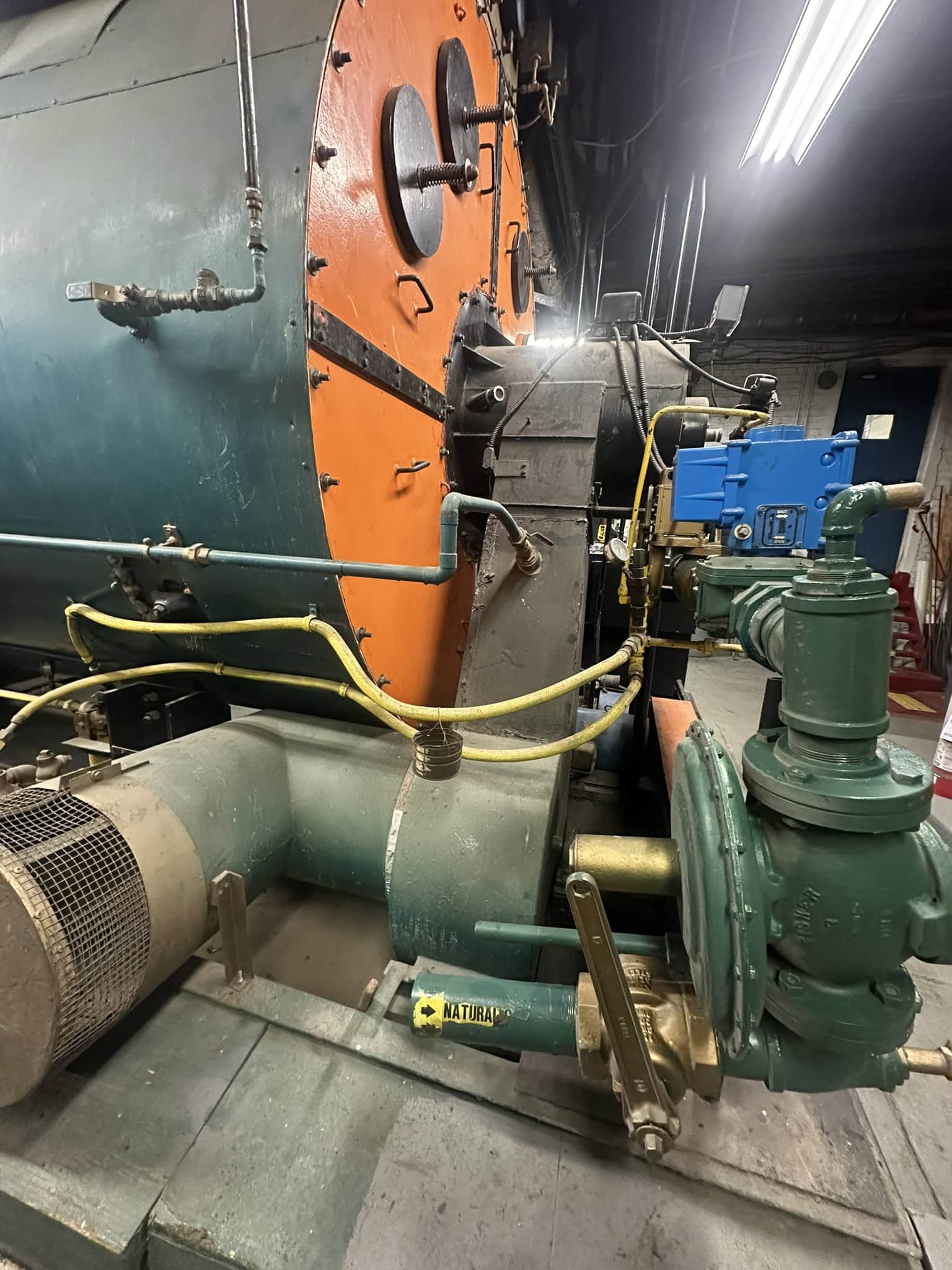 350 Hp Orr & Sembower #3HG, Natural Gas Boiler, 11.7million BTU/H, 15 psi, 1750 sq.ft. surface, 13825 - Image 5