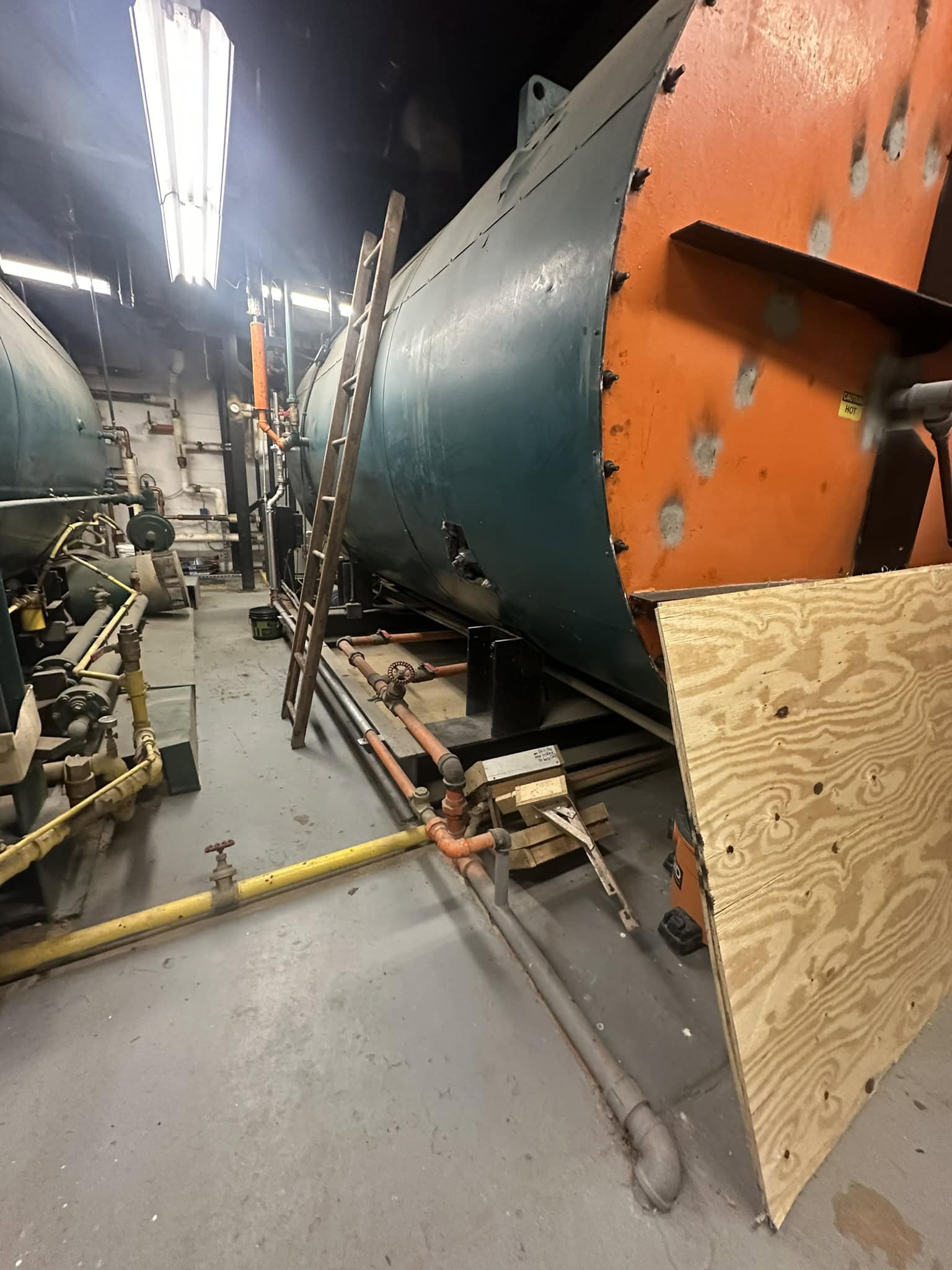 350 Hp Orr & Sembower #3HG, Natural Gas Boiler, 11.7million BTU/H, 15 psi, 1750 sq.ft. surface, 13825 - Image 5