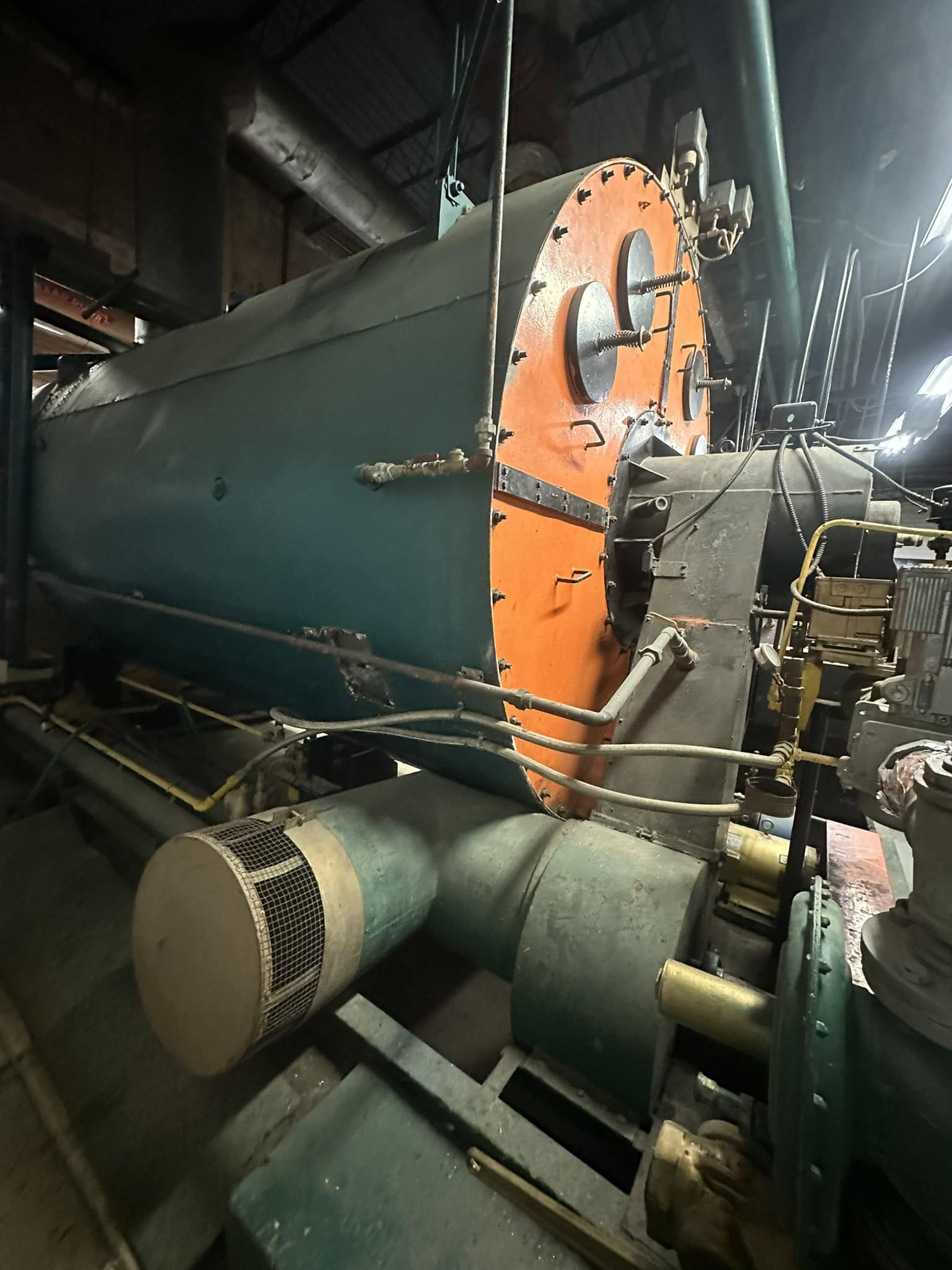 350 Hp Orr & Sembower #3HG, Natural Gas Boiler, 11.7million BTU/H, 15 psi, 1750 sq.ft. surface, 13825 - Image 8