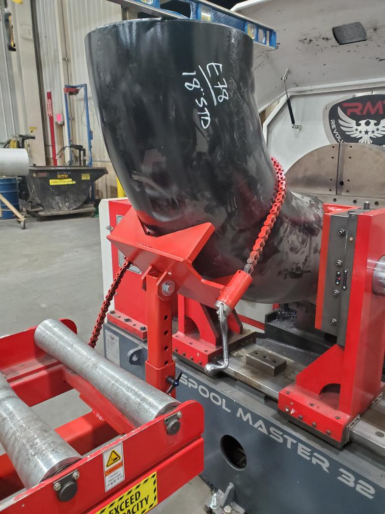 6" to 32" RMT Pipe Spool Master #32, pipe beveler, 6"-32" outside dimension capacity, 10 HP, 150 RPM - Image 8