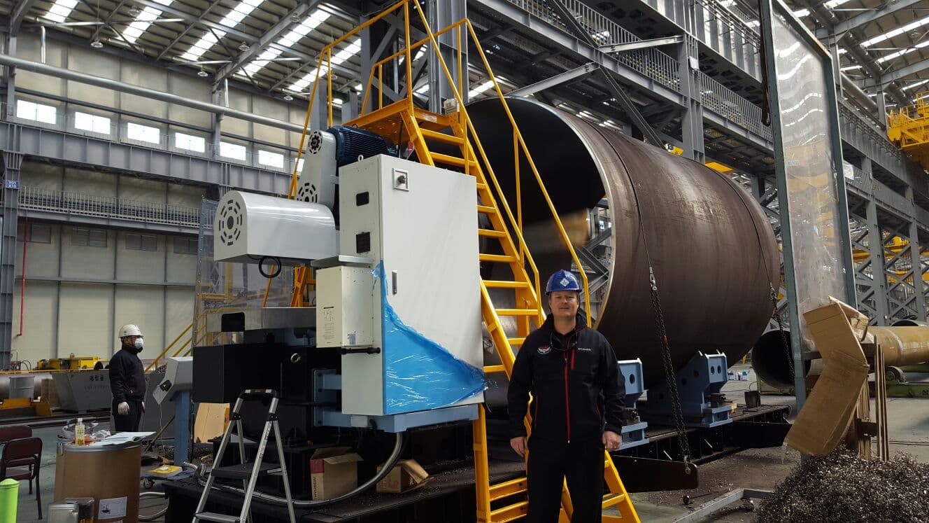 32" to 80" RMT Pipe Spool Master #80, pipe beveler, 32"-80" outside dimension capacity, 30 HP, 60 RPM - Image 4