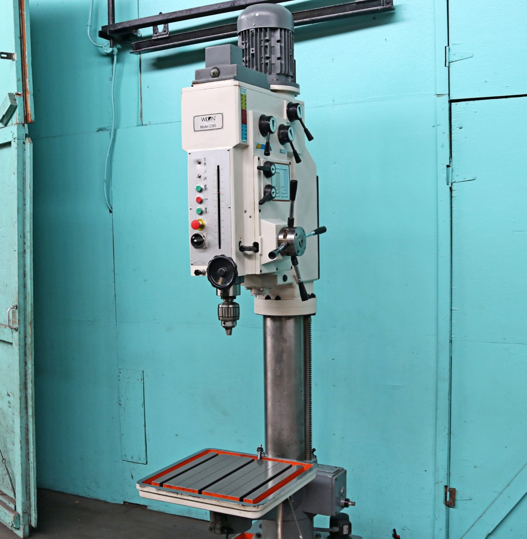 33" Wilton #2380, Round Column Drill Press, Direct Drive w/ Mechanical Clutch, 11" spindle travel, 23.5" x - Image 8
