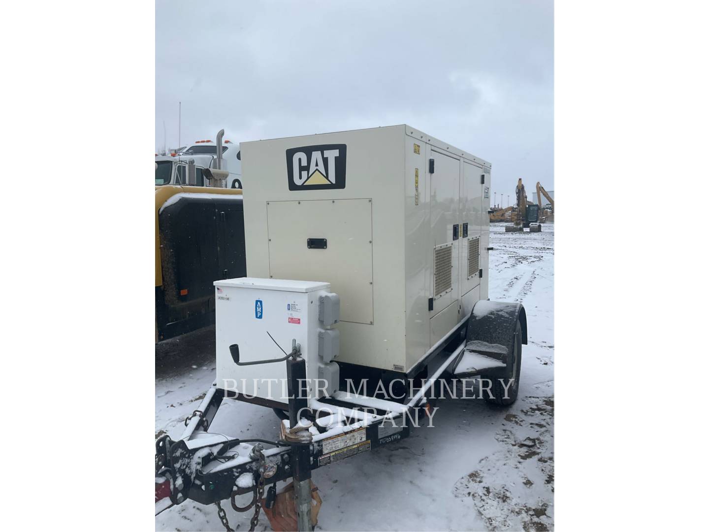 60 KW Caterpillar XQ 30, Mobile Generator Set, Diesel, 1800 RPM, 480V, 13070 hours, - Image 4