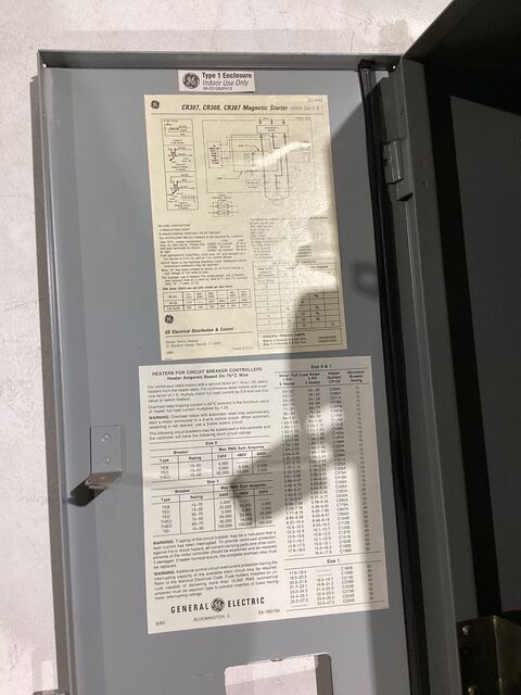 General Electric #55-201262P013, 300-Line Starter Control - Image 3