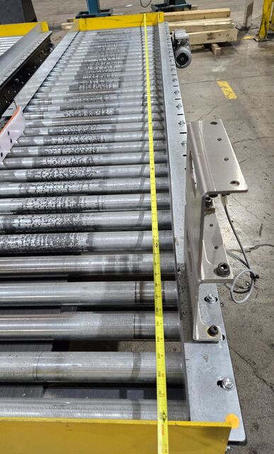 23.5" wide x 9' long, Industrial Kinetics, Dual-Lane Roller Conveyor, 0.5 HP, 1720 RPM, 230/460 V - Image 5
