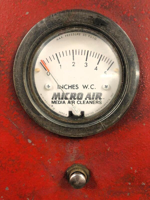 Micro-Air #MC1500, fume smoke extractor dust collector, portable dual arm, 174 sq.ft., TEFC 5 HP, 3-phase - Image 2