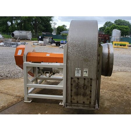 20000 cfm @ 9 S.P., Kice Industries #FC26, Stainless Steel centrifugal fan - Image 4