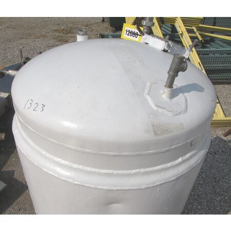 90 gallon Stainless Steel Jacketed Tank, 32" x 32" straight side, dished top & bottom - Image 3