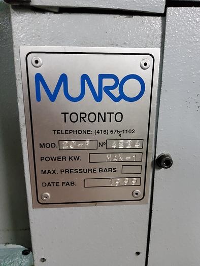 Model 20-F Munro, eyeletter, 110 V., 1999 - Image 3