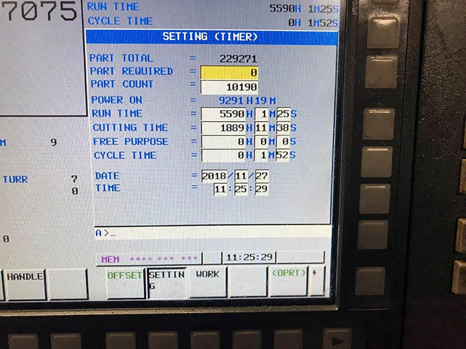 Hwacheon #160A, CNC lathe, 21.6" swing, 6" chuck, 1.7" bar, 11.8" dia., 12 turret, A2-5, Fanuc 0iTF - Image 4