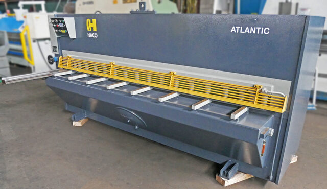 1/4" x 10' Haco Atlantic #HDE25-10, Shear, 122" blade, 25 SPM, 40" squaring arm, 32-39" Back Gauge, 15 HP - Image 2