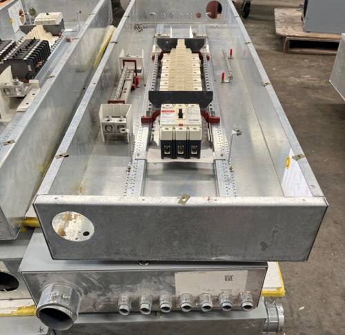 400 Amp. Cutler Hammer, PRL2A, Panelboard, 277/480 Volts 3PH 4W 42Cir Indoor Encl FD3225 MLO P578 - Image 6