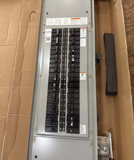 400 Amp. Eaton, PRL1A Interior, Panelboard, 208/120 Volts 3PH 4W MLO 400 Amp Panel, New - Image 2
