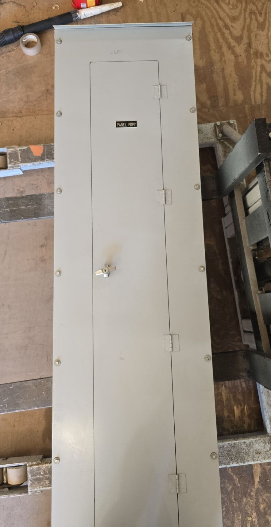 400 Amp. Eaton, PRL3A, Panelboard, 480 Volts 3PH 3W 3R Encl 36 Cir MCB Main HKD3400 LWPQ2072 P702 - Image 7