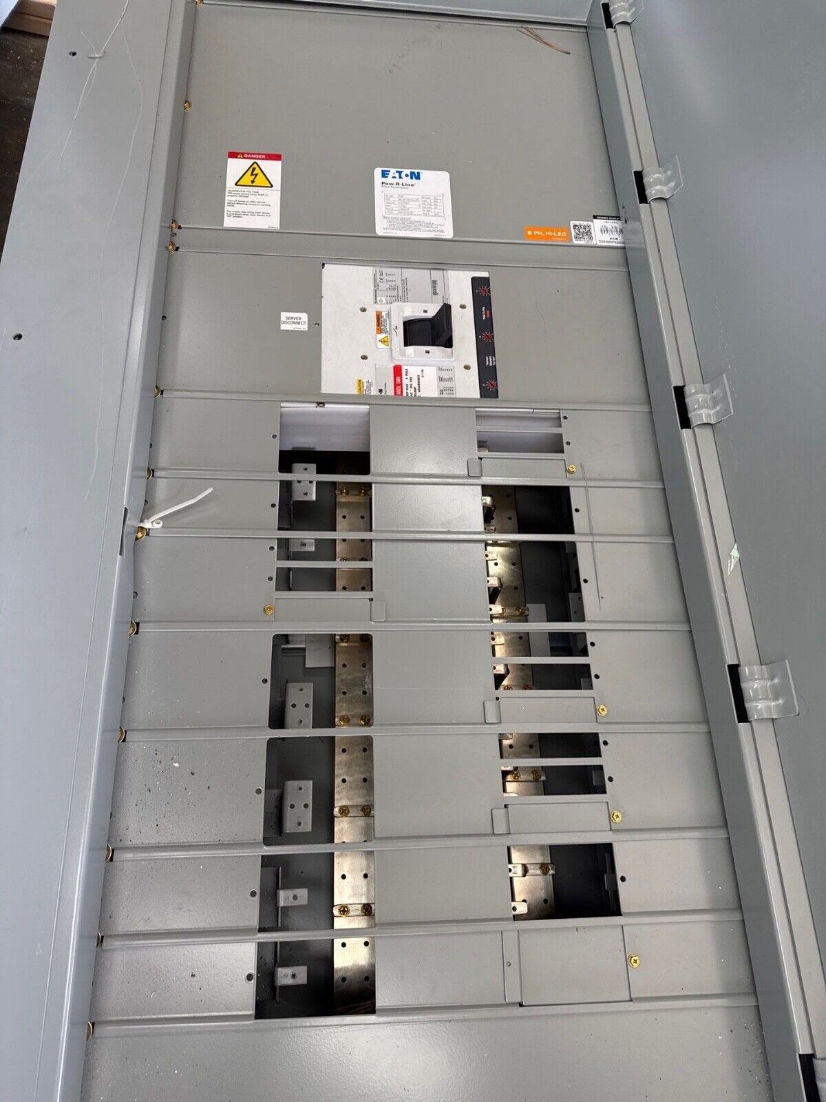 800 Amp. Eaton, PRL4B, Panelboard, 240/120 Volts 3PH 4W Indoor Encl 36 Cir MCB MDL3800F P633-NS, New - Image 9