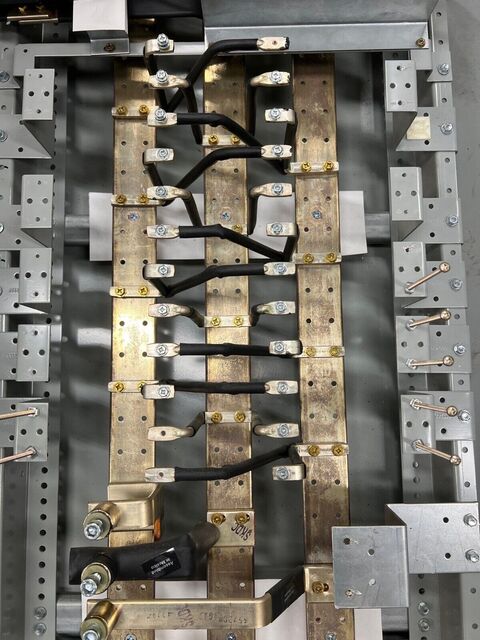 600 Amp. Eaton, PRL4, Panelboard, 480/277 Volts 3PH 4W 24 Cir Indoor Encl MCB LGH3630NN P649 - Image 6