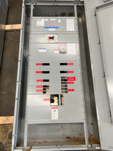 600 Amp. Eaton, PRL4, Panelboard, 480/277 Volts 3PH 4W 24 Cir Indoor Encl MCB LGH3630NN P649 - Image 7