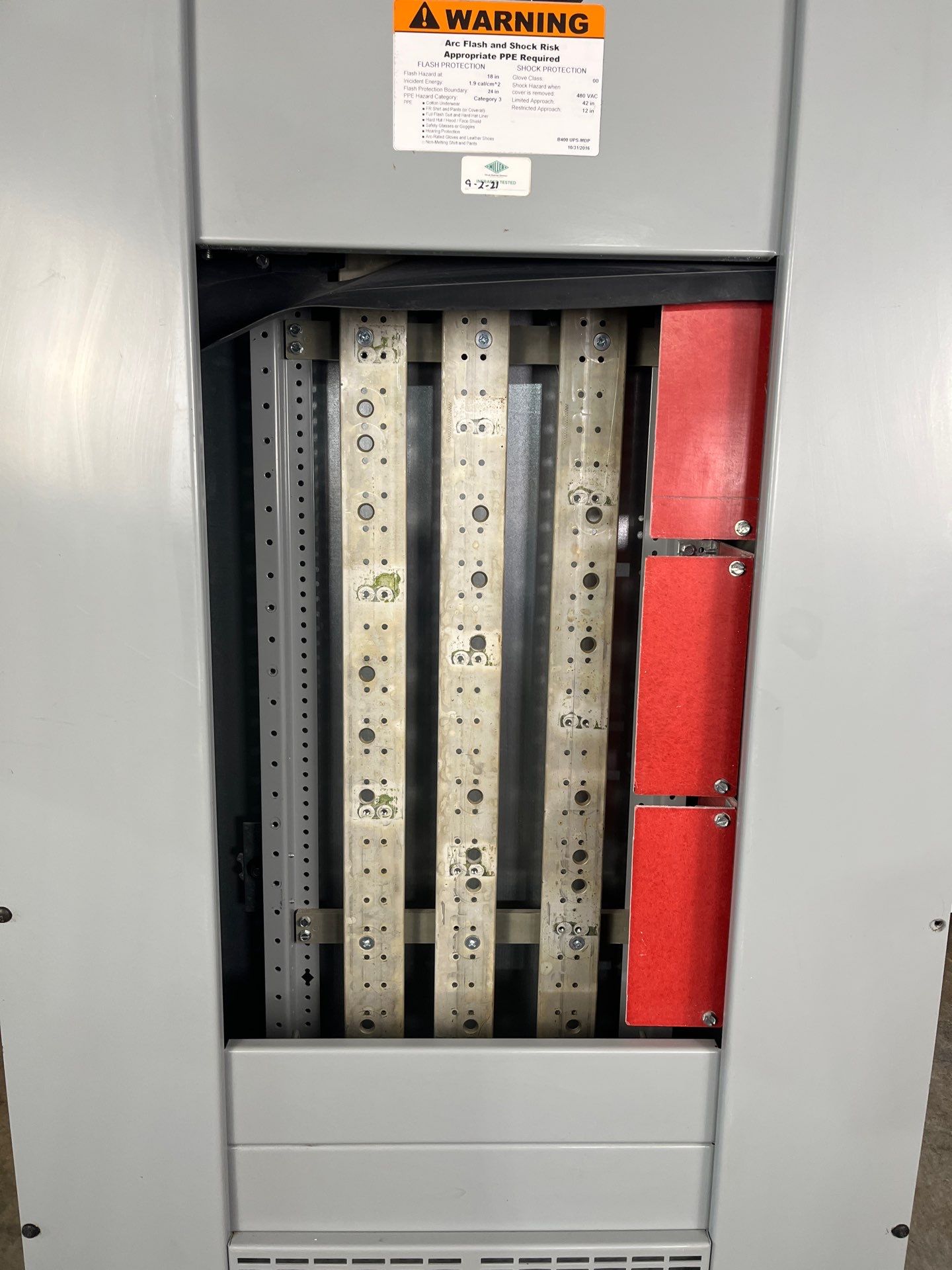 400 Amp. Siemens S4E60ML400ATS S4, Panelboard, 480/277 Volts 3PH 4W MLO Indoor Encl B60 - Image 3