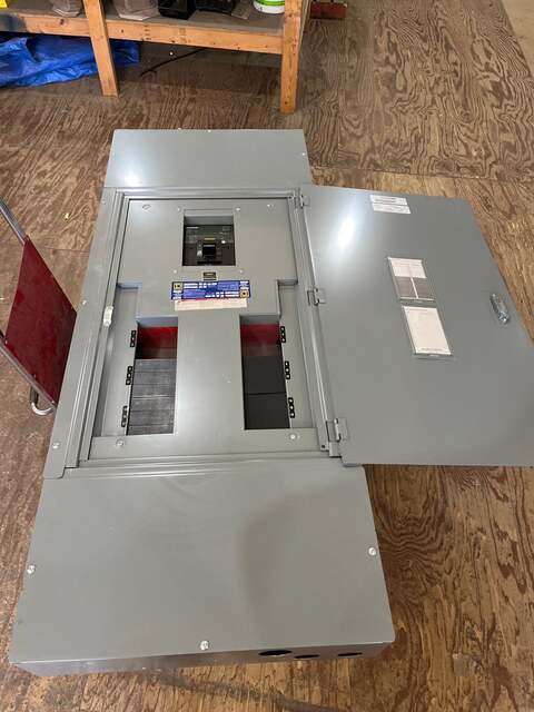 400 Amp. Square D HCN I-Line, Panelboard, 480Y/277 Volts 3PH Panel LAP36400MT MCB - Image 1