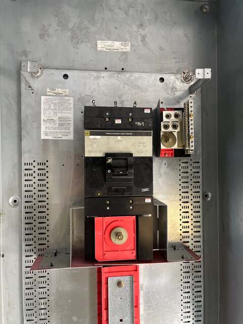 600 Amp. Square D I-Line, Panelboard, 480/277 Volts 3PH 4W 48Space MCB MAP36600 Indoor Encl HC3291B - Image 9