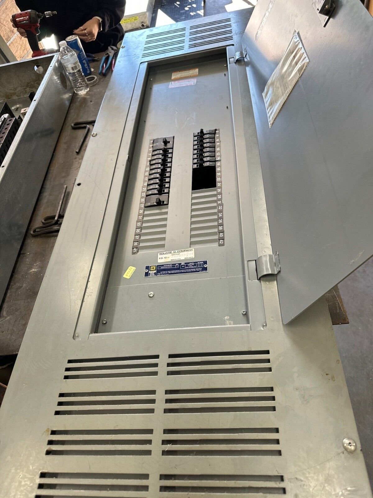 400 Amp. Square D NQOD442L400TFL, Panelboard, 208Y/120 Volts 3PH 4W Indoor Encl MLO 42 Cir P361 - Image 1