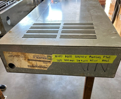 400 Amp. Square D NQOD442L400TFL, Panelboard, 208Y/120 Volts 3PH 4W Indoor Encl MLO 42 Cir P361 - Image 8