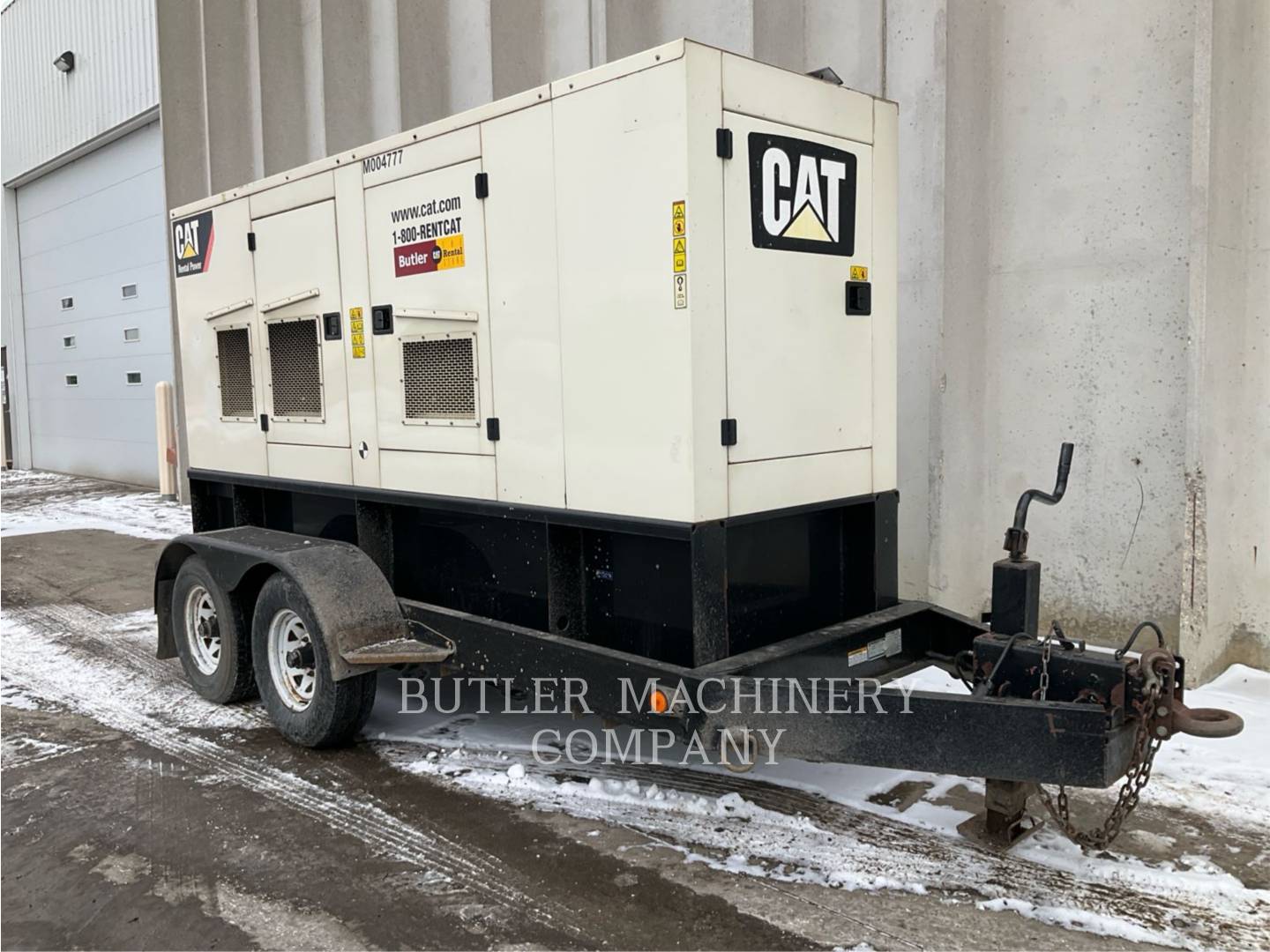 175 KW Caterpillar XQ175N 158, Mobile Generator Set, Diesel, 14616 hours, 2010 - Image 3