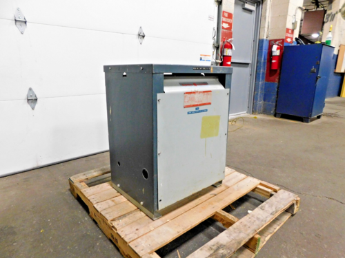 30 KVA 480 Primary, 208/120 Secondary, General Electric 9T23A3872 transformer - Image 3