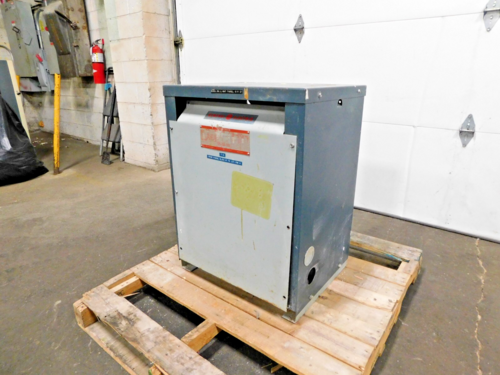 30 KVA 480 Primary, 208/120 Secondary, General Electric 9T23A3872 transformer - Image 4