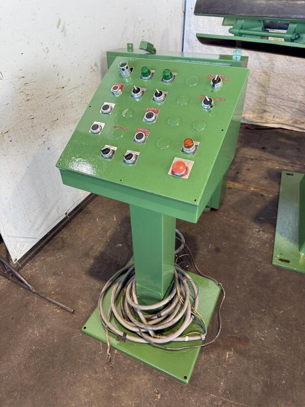 10000 lb. ASC #10D48D22/5H200, double end uncoiler, 48" capacity - Image 4
