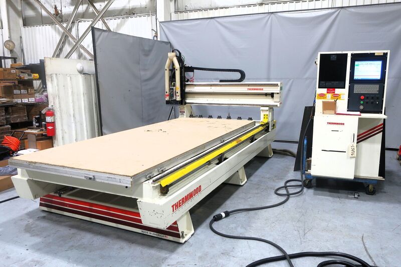 Thermwood #CS45, 3-Axis CNC router, Q-Core CNC, 5' x 12', 10.5 HP, 24000 RPM, 2006 - Image 1