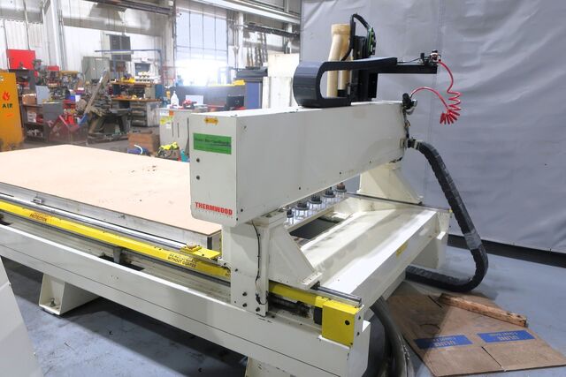Thermwood #CS45, 3-Axis CNC router, Q-Core CNC, 5' x 12', 10.5 HP, 24000 RPM, 2006 - Image 5