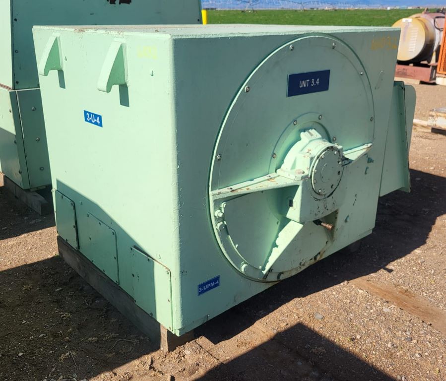 1500 HP 1785 RPM General Electric, Frame 6354S, type K, 1.15 service factor, 4000 Volts - Image 2