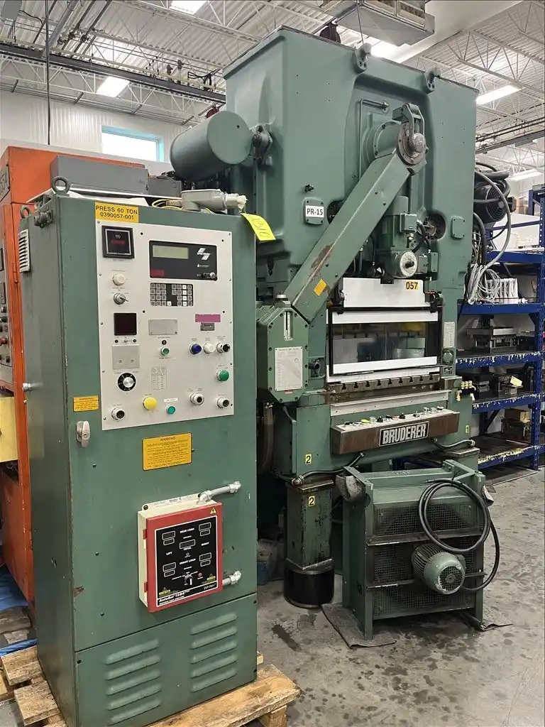 60 Ton, Bruderer #BSTA60II-EL, high speed precision press, .625"-2" (7 position) stroke, 1994 - Image 1