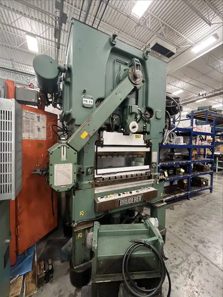 60 Ton, Bruderer #BSTA60II-EL, high speed precision press, .625"-2" (7 position) stroke, 1994 - Image 2