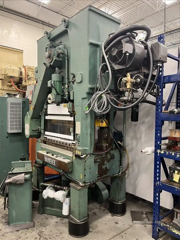 60 Ton, Bruderer #BSTA60II-EL, high speed precision press, .625"-2" (7 position) stroke, 1994 - Image 3