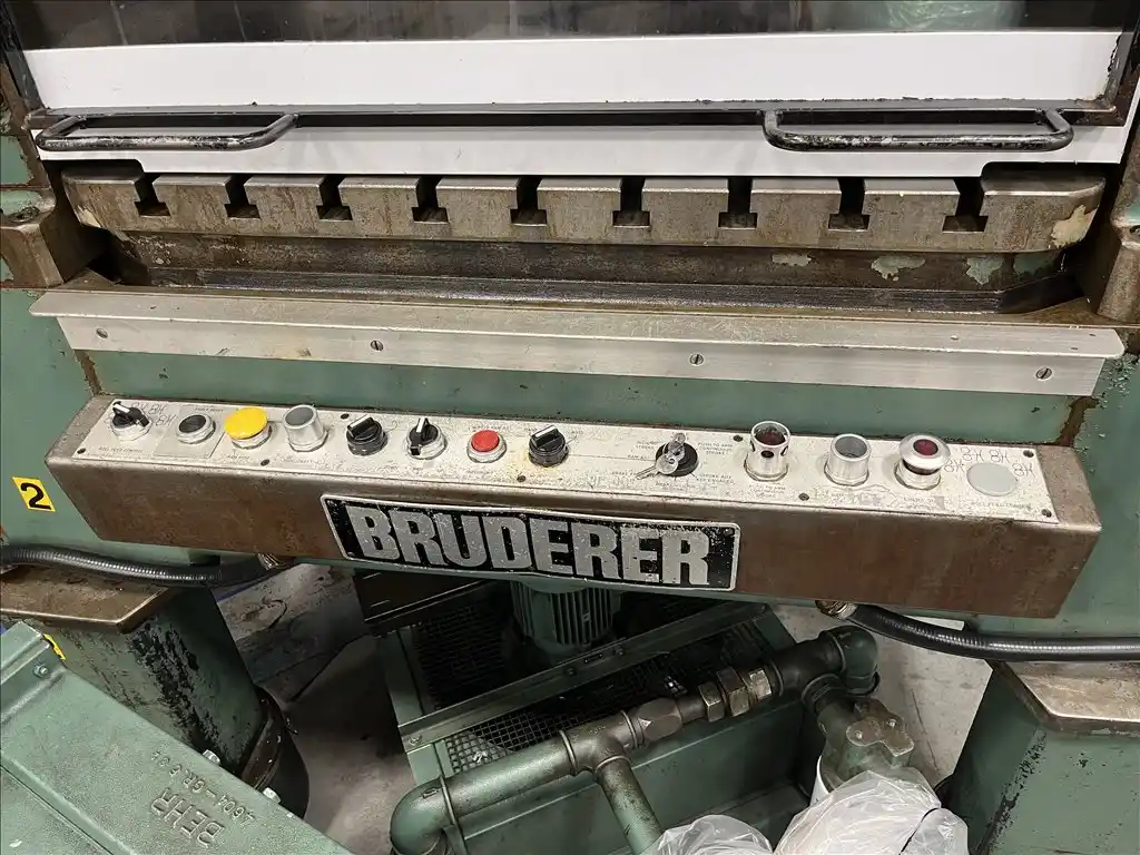 60 Ton, Bruderer #BSTA60II-EL, high speed precision press, .625"-2" (7 position) stroke, 1994 - Image 4