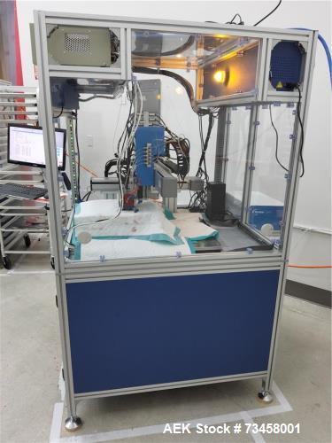 Nordson, G4V, Robot & Fluid Dispensing System, 3 axis, full enclosure, 120 VAC, 10 A, 100 psi, 2019 (2 - Image 2