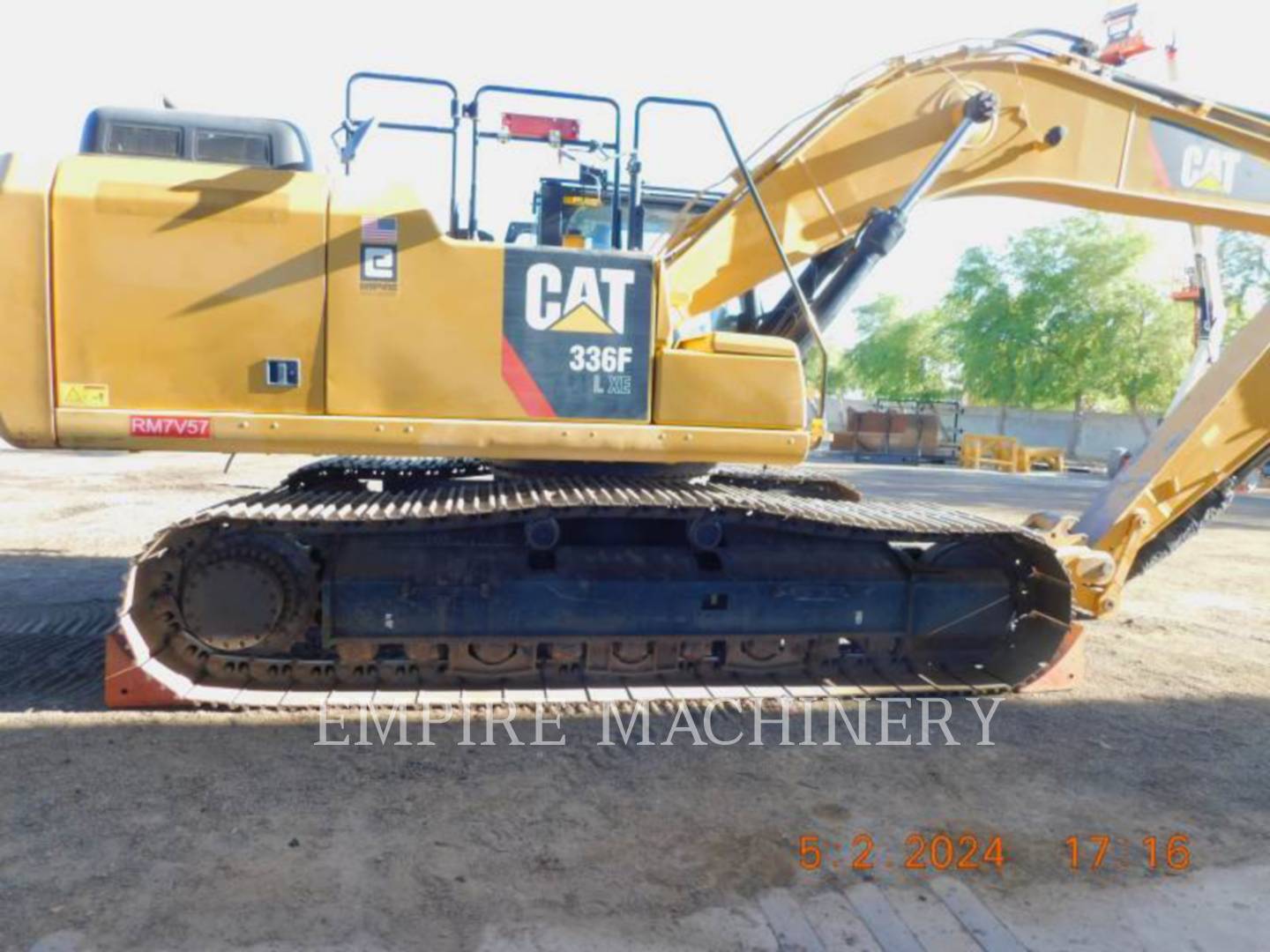 Caterpillar 336FL XE, Crawler Excavator, 6183 hours, S/N: DFY20035, 2018 - Image 4