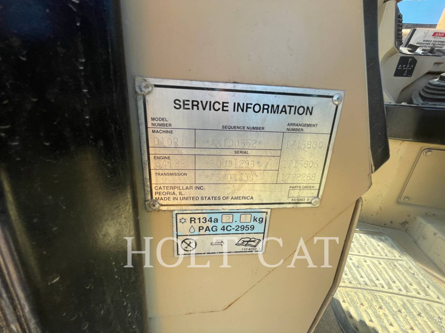 Caterpillar D10R, Crawler Dozer, 33512 hours, S/N: AKT00552, 2004 - Image 6