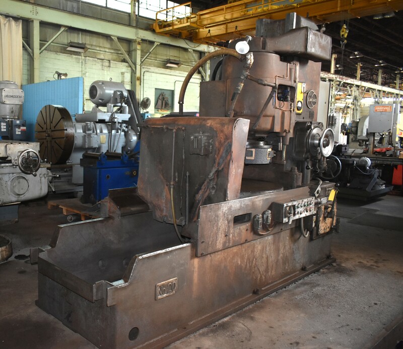 Blanchard #20-36 Extra-High Extended bed, 36" chuck, segmented grinding wheel, 30 HP spindle motor - Image 2