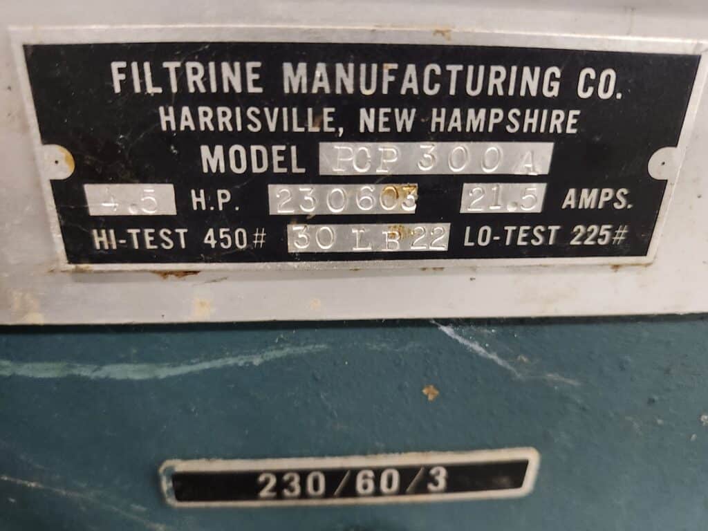 3 Ton, Filtrine #PCP300A, closed loop chiller, 230 V. - Image 3