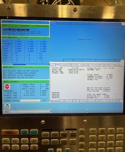 Haas #VF-1, vertical machining center, 24 automatic tool changer, 20" X, 16" Y, 20" Z, 10000 RPM, #40, 30 HP - Image 6