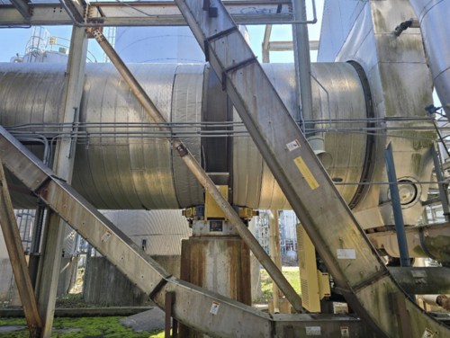 11.9' x 70' Williams, Rotary Steam Tube Dryer - Image 5